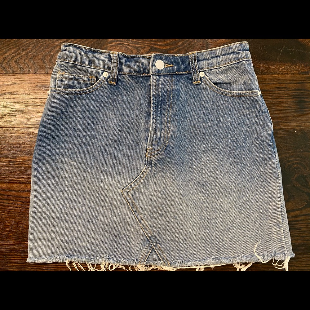 Forever 21 Blue Jean Skirt